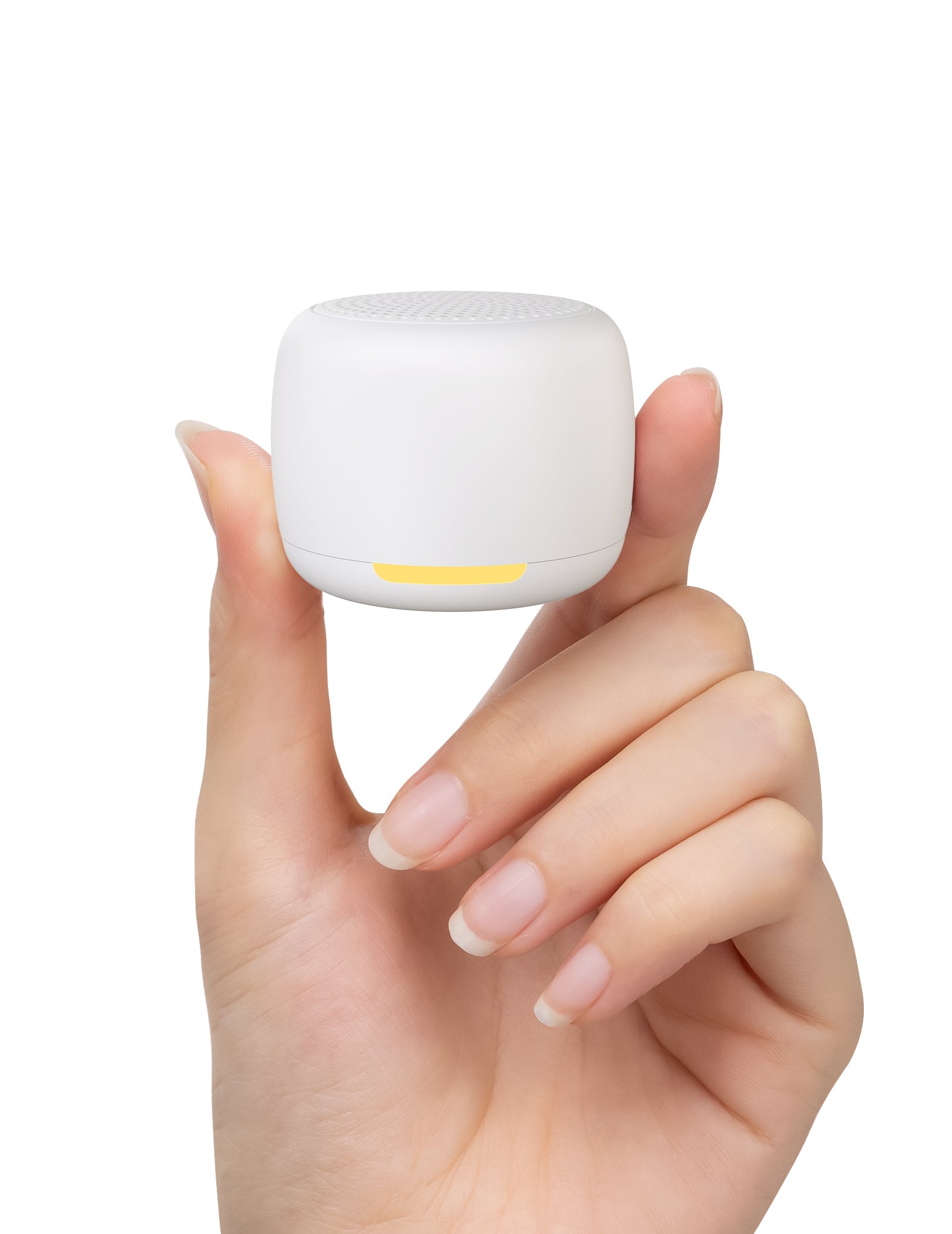 White Noise Machine For Sleep & Relaxation - Babelio Pocket Mini Glow - babeliobaby - White -