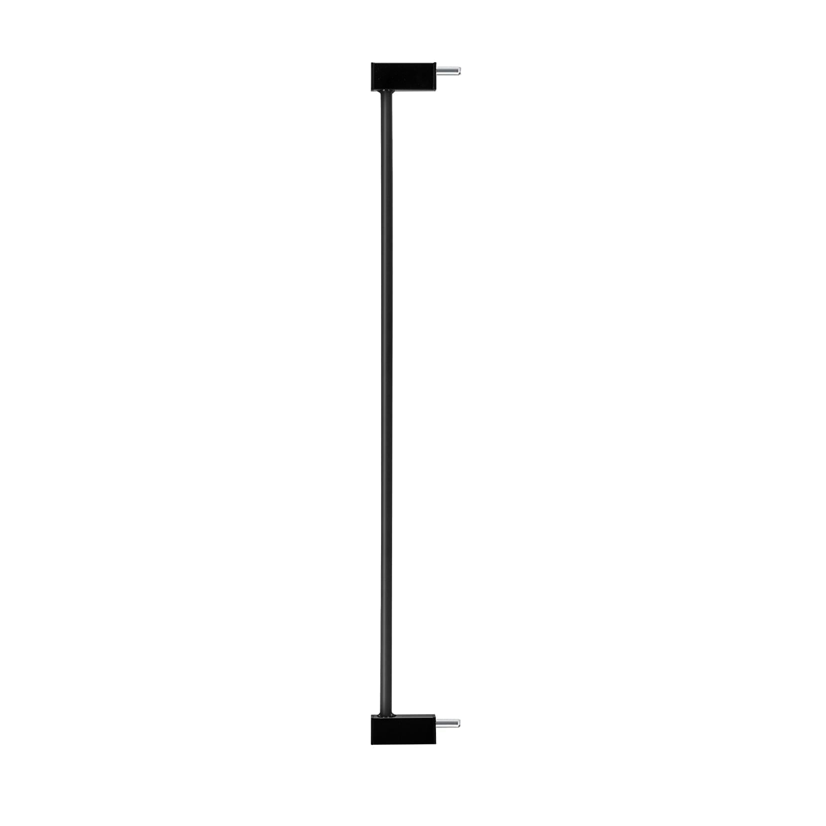 Babelio black baby safety gate extension accessory for stairs and doorways