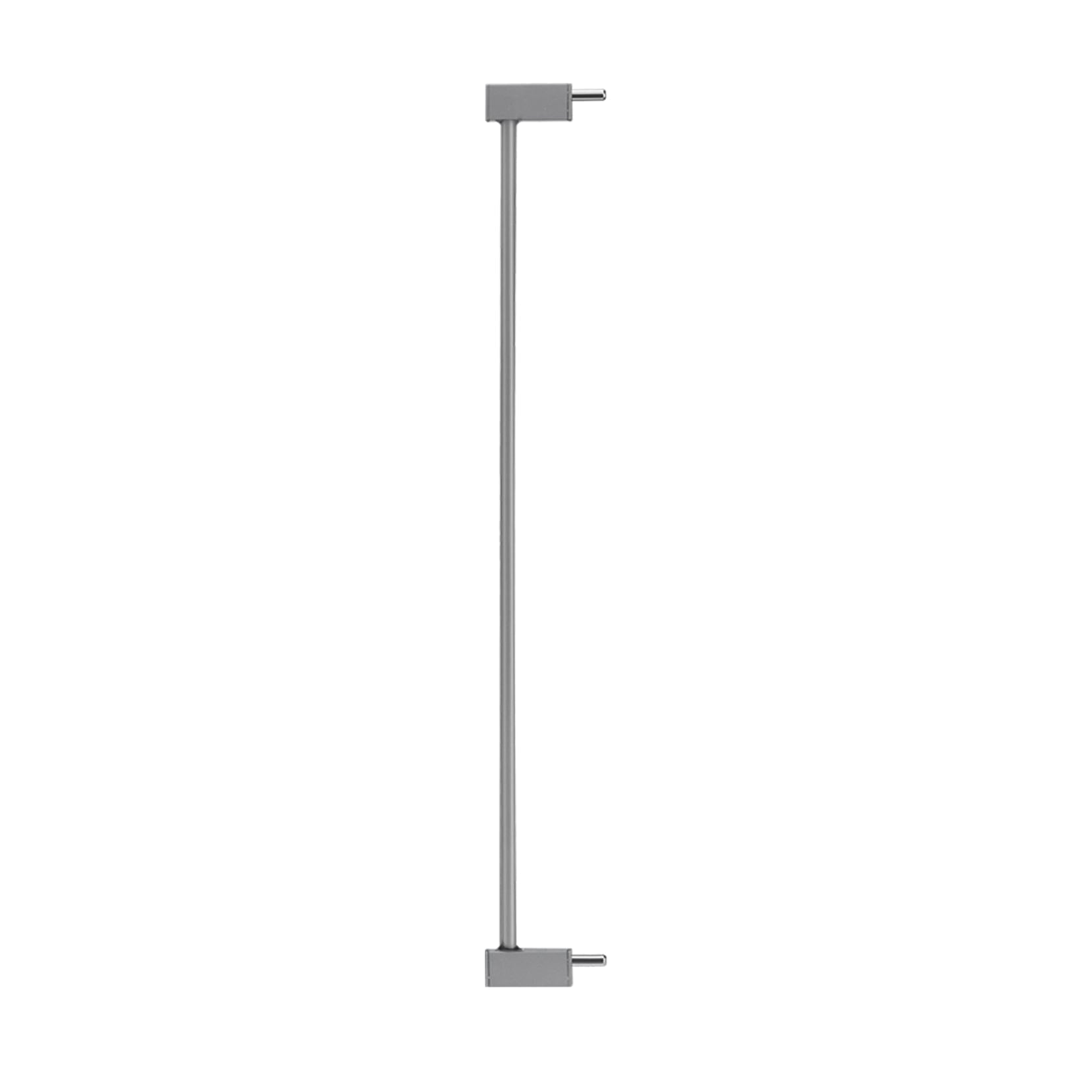 Babelio baby safety gate extension in gray, accessory for doors or stairs