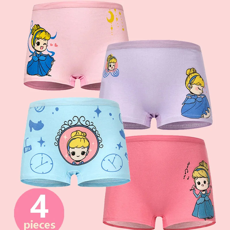Babelio  Girls Panties Cotton Soft Pretty Cartoon Unicorn Child Underwear for Girls Kids Boxer Breathable