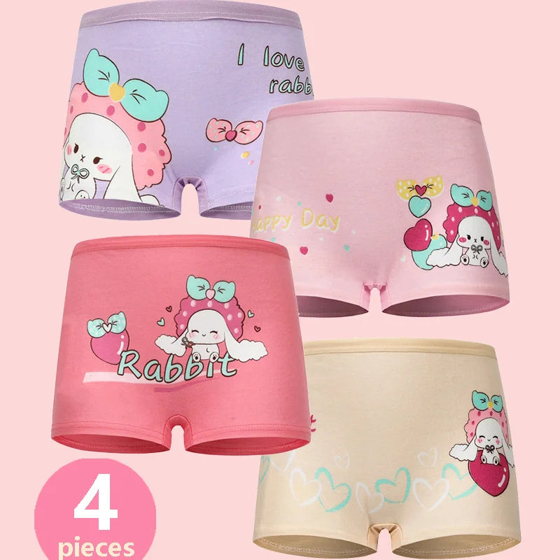 Babelio  Girls Panties Cotton Soft Pretty Cartoon Unicorn Child Underwear for Girls Kids Boxer Breathable