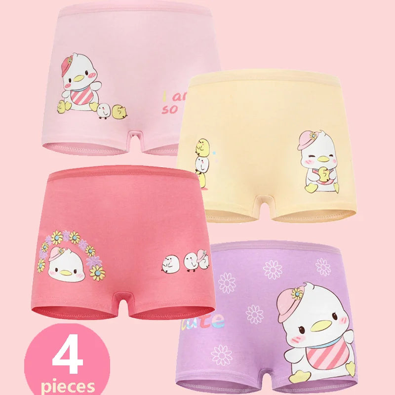 Babelio  Girls Panties Cotton Soft Pretty Cartoon Unicorn Child Underwear for Girls Kids Boxer Breathable