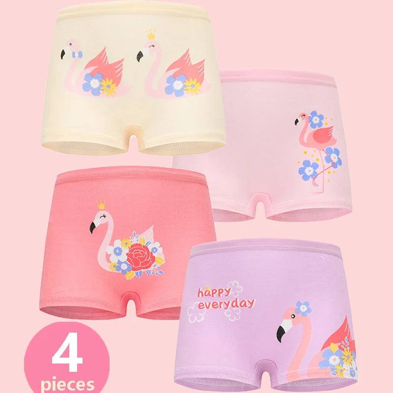 Babelio  Girls Panties Cotton Soft Pretty Cartoon Unicorn Child Underwear for Girls Kids Boxer Breathable