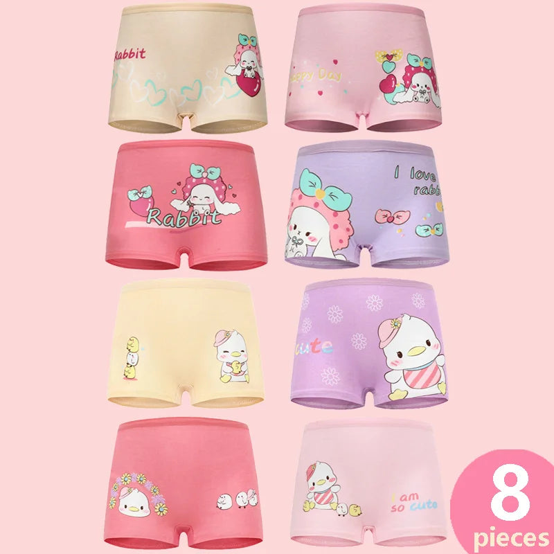 Babelio  Girls Panties Cotton Soft Pretty Cartoon Unicorn Child Underwear for Girls Kids Boxer Breathable