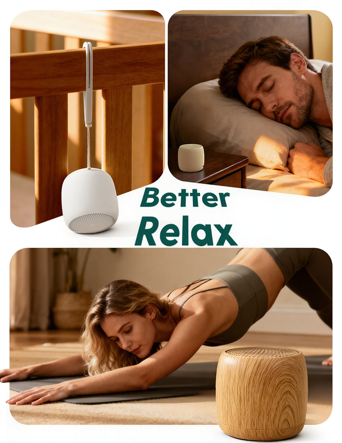Babelio Pocket Mini Pro White Noise Machine For Sleep & Relaxation - babeliobaby - White - 